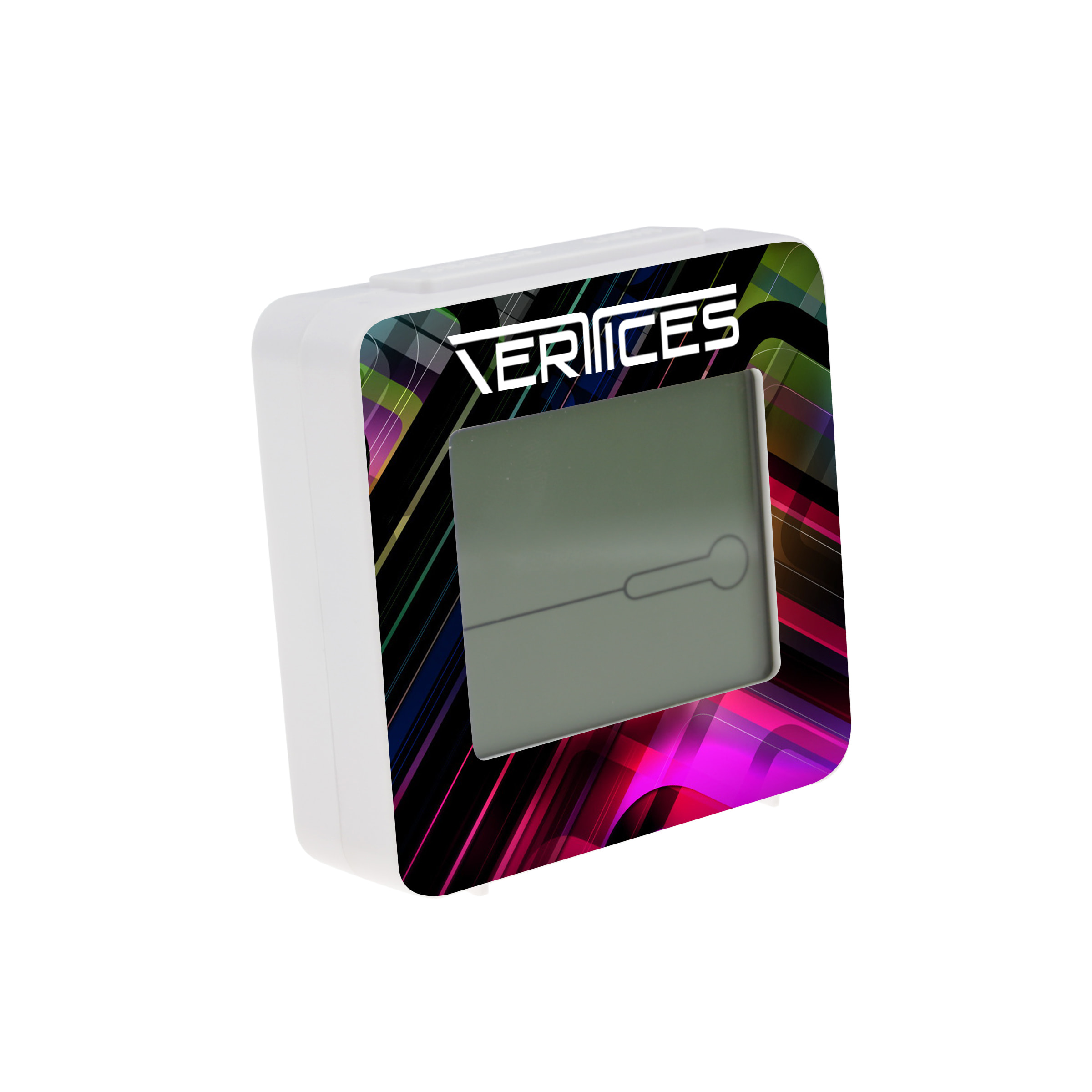 Denver Clock REC-34 White - Personalización con MaxPrint