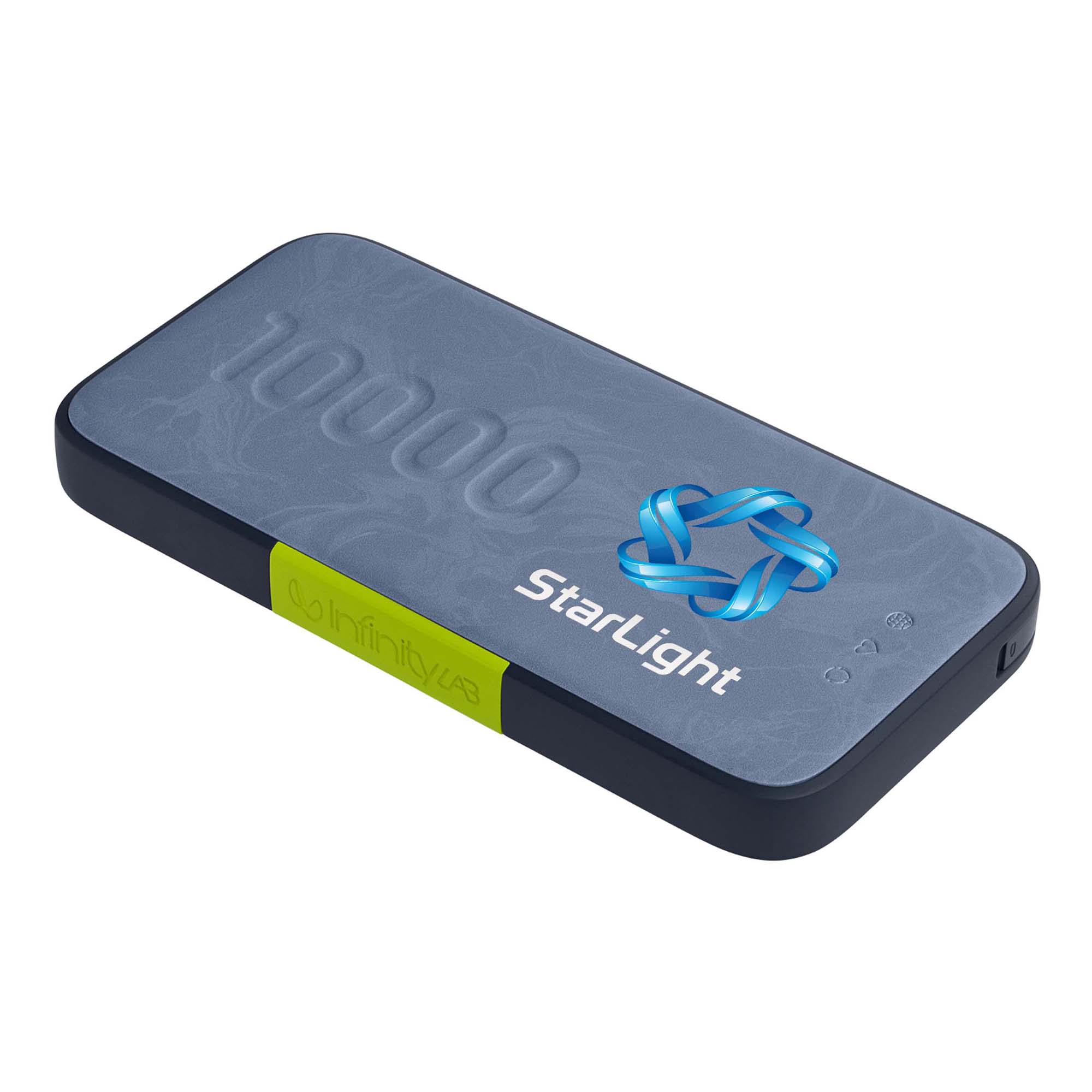 InfinityLab InstantGo 10000 Built-in USB-C Cable Blue